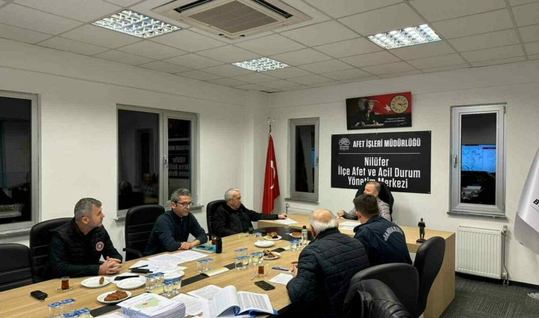 Nilüfer’de afetlere karşı hazırlık tatbikatı Türkiye Afet Müdahale Planı (TAMP) kapsamında Bursa’da düzenlenen deprem tatbikatına