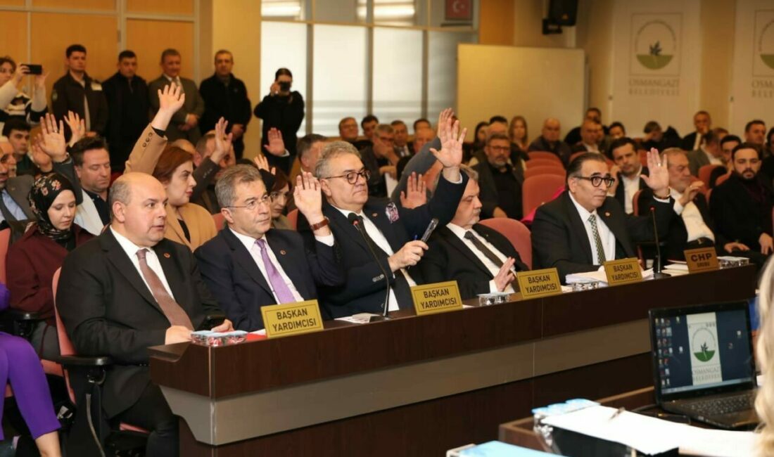 Osmangazi Belediyesi 2025 yılını tasarrufla geçirdi Osmangazi Belediyesi, 2026 yılının ilk meclis toplantısını Osmangazi Belediye Başkanı