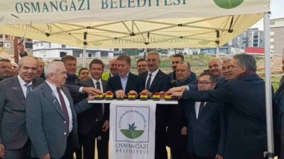 Osmangazi Belediyesi tarafından Demirtaş Sakarya Mahallesi’ne kazandırılacak Kapalı Pazar Alanı’nın