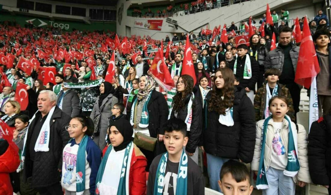 Bursaspor’a desteğini her alanda sürdüren Osmangazi Belediyesi, hayatında hiç maça