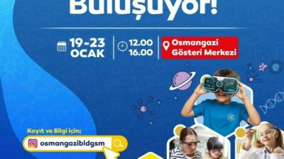 Bursa Osmangazi Belediyesi, 7-17 yaş arasındaki çocuklar ve gençler için