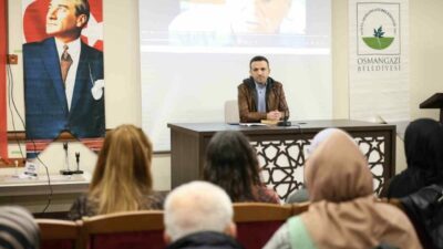 Osmangazi Belediyesi’nin kültür ve eğitim faaliyetleri kapsamında hayata geçirdiği “Edebiyat