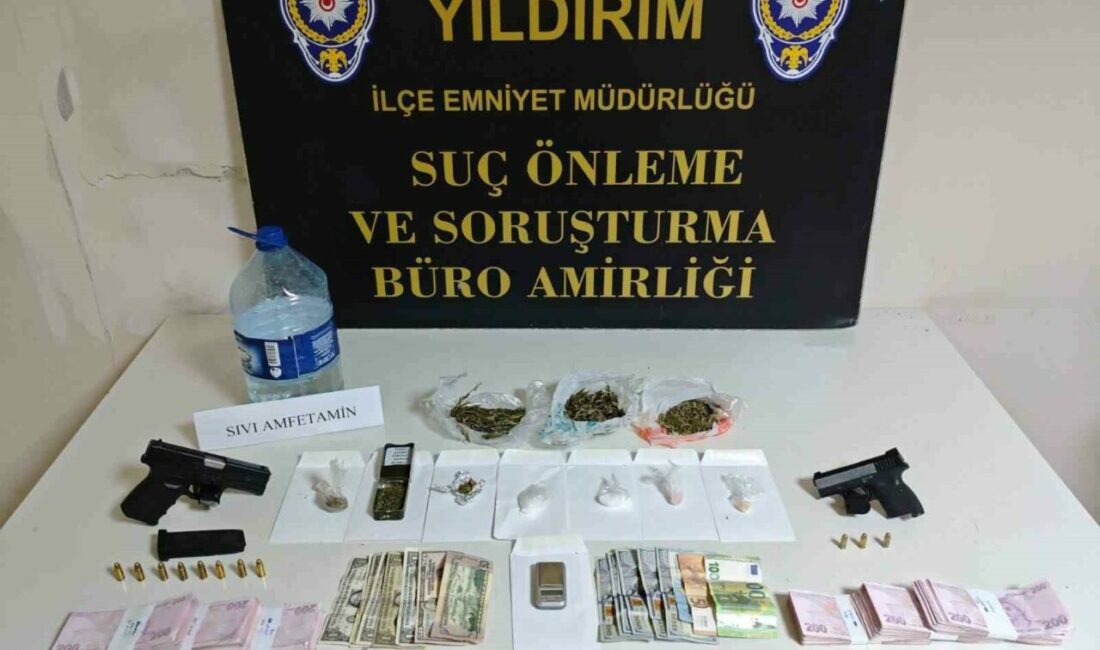 Bursa’da “Baron abla” lakaplı Yelid A.’nın evini tespit eden polis