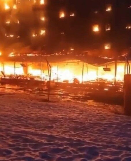 Bursa Uludağ’da 27 Mart 2025’te milli kayakçı Berkin Usta, babası