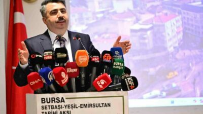 Yıldırım Belediyesi’nin, ‘Bursa Setbaşı-Yeşil-Emirsultan Tarihi Aksı Canlandırma Projesi’ kapsamında başlattığı