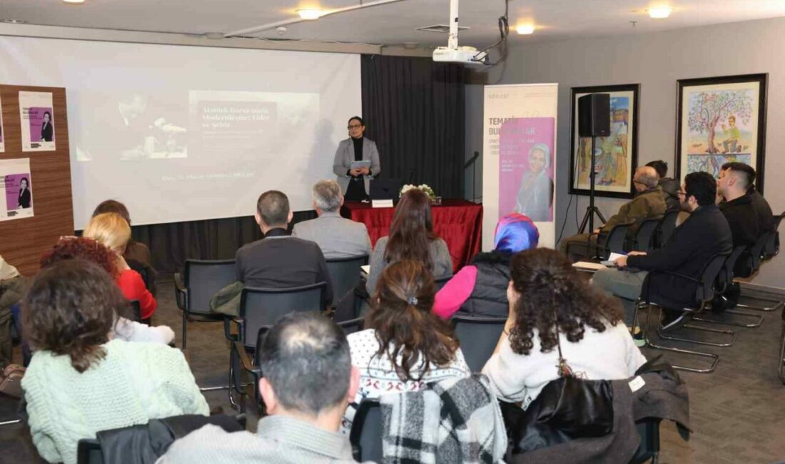 Nilüfer Belediyesi’nin düzenlediği “Tematik Buluşmalar” söyleşisinde Doç. Dr. Hacer Karabağ