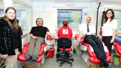 Kestel Belediye Başkanı Ferhat Erol, Ramazan ayı öncesinde kan bağışının