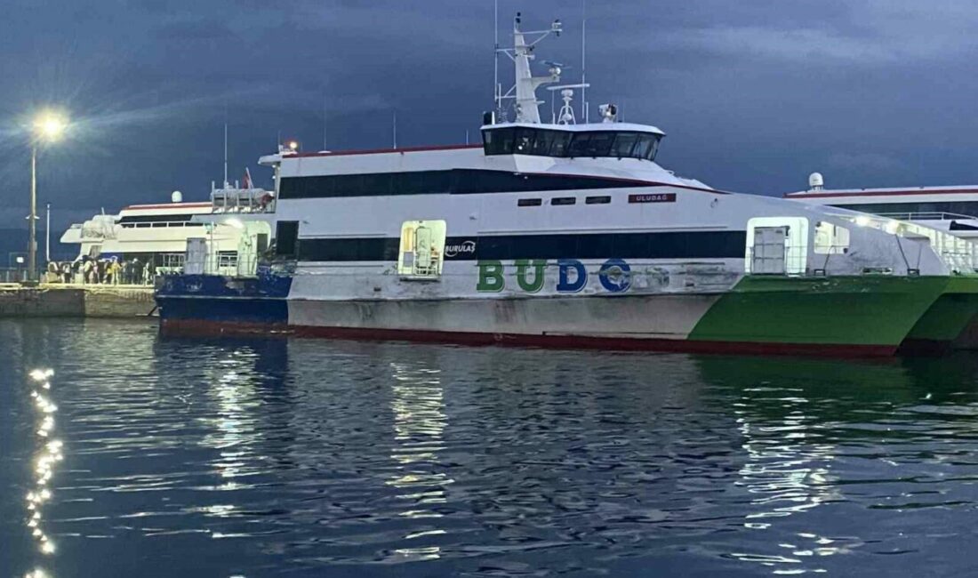 BUDO’nun bazı seferleri iptal edildi Bölgede etkisini artıran olumsuz hava şartları, Bursa ile İstanbul arasındaki