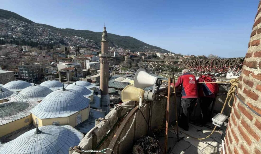 İslamiyet’in en büyük 5 mabedi arasında gösterilen 627 yıllık Bursa