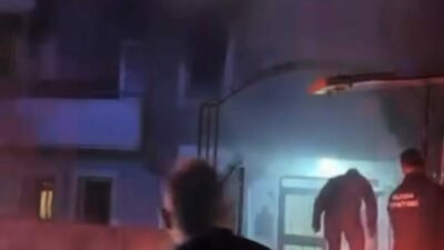 Bursa’da bir dairede çıkan yangın mahalle sakinlerine korku dolu anlar