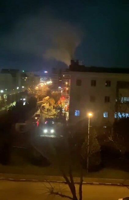 Bursa’nın Nilüfer ilçesinde bulunan Dörtçelik Çocuk Hastanesi’nde sabaha karşı çıkan