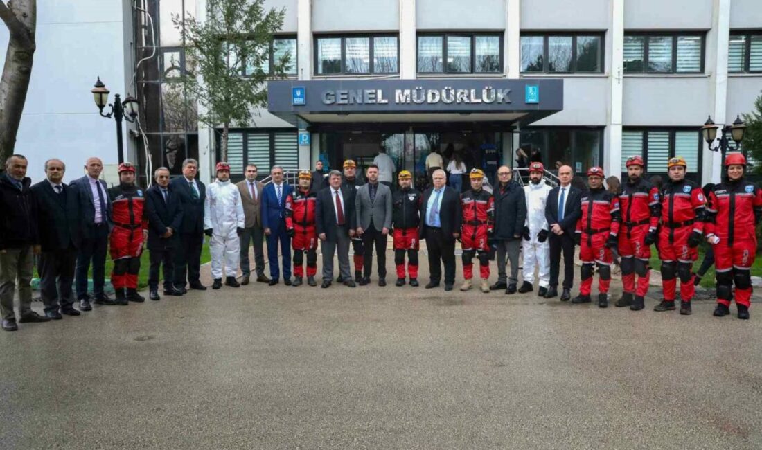 BUSKİ’den gerçeği aratmayan tatbikat Bursa Büyükşehir Belediyesi BUSKİ Genel Müdürlüğü personeline yönelik, muhtemel afet