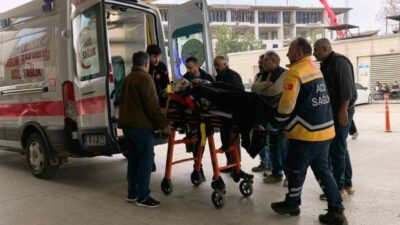 Bursa’nın İnegöl ilçesinde meydana gelen olayda elektrik akımına kapılan işçi