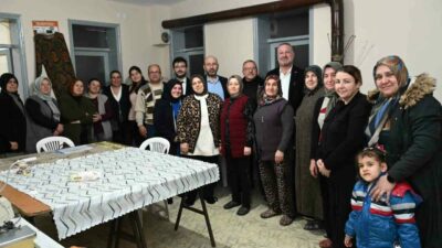 Kadınların mesleki gelişimini ve üretime katılımını desteklemek amacıyla hayata geçirilen