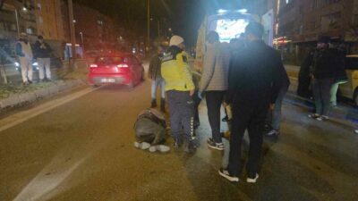 Bursa’nın motosikletin yayaya çarpması sonucu meydana gelen kazada 2 kişi
