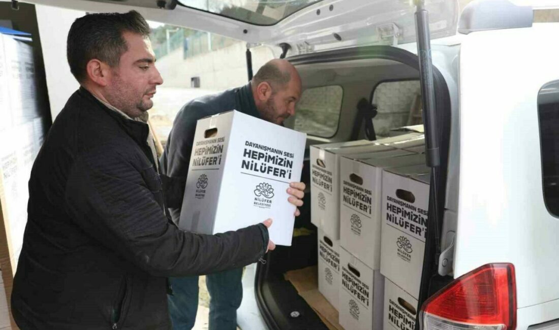 Nilüfer’de dayanışma paylaşarak artıyor Nilüfer Belediyesi, Ramazan ayının dayanışma ve birliktelik ruhunu bu yıl