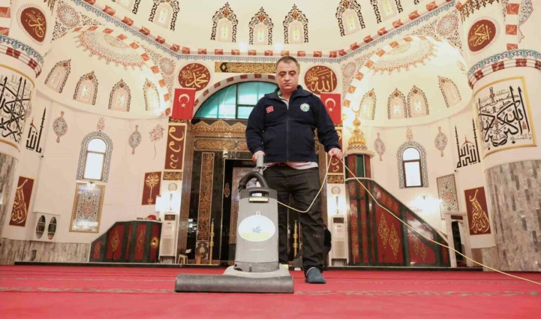 Osmangazi Belediyesi, vatandaşların Ramazan ayında ibadetlerini daha hijyenik bir ortamda