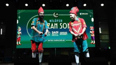 Nilüfer Belediyesi tarafından geleneksel hale getirilen Nilüfer Ramazan Sokağı açıldı.