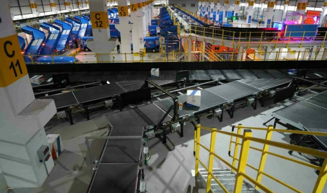 Yurtiçi Kargo, otomasyonlu transfer merkeziyle Bursa’da 25 bin kargoyu 1