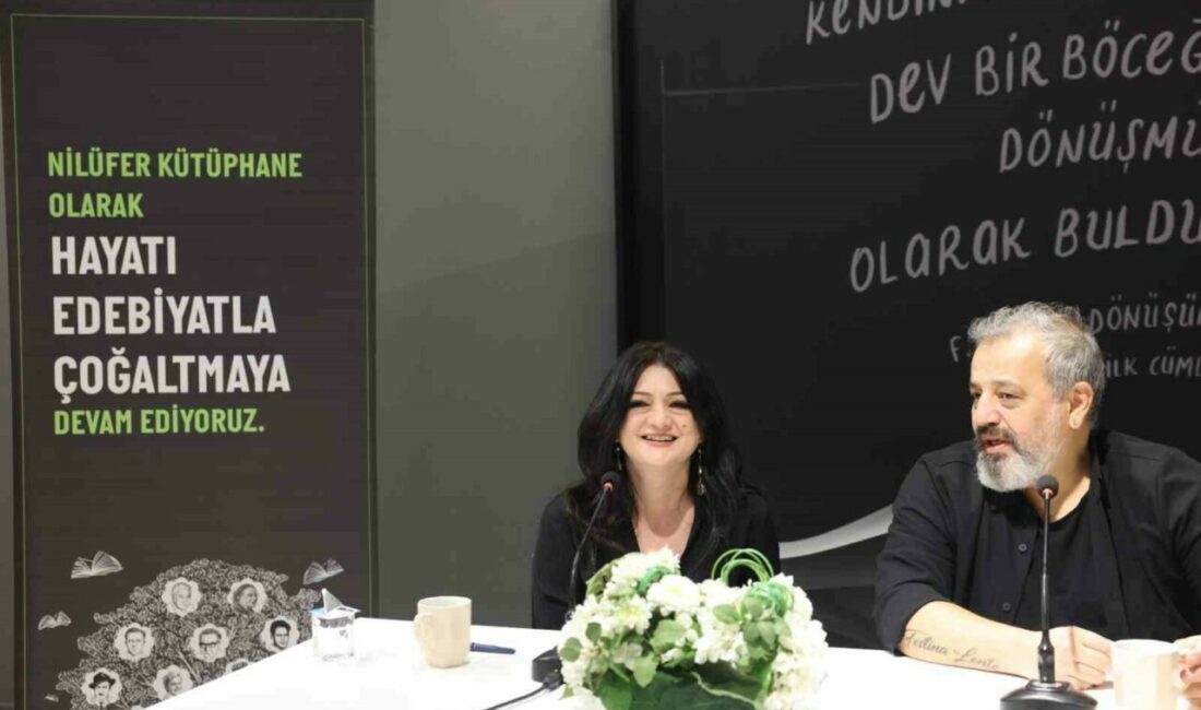 Nilüfer Belediyesi’nin düzenlediği Koza Buluşmaları’nın konuğu olan ödüllü yazar Seray