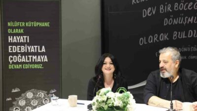 Nilüfer Belediyesi’nin düzenlediği Koza Buluşmaları’nın konuğu olan ödüllü yazar Seray