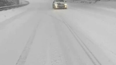 Kış turizminin önemli merkezlerinden Uludağ’da Şubat sonunda yağan kar yağışıyla