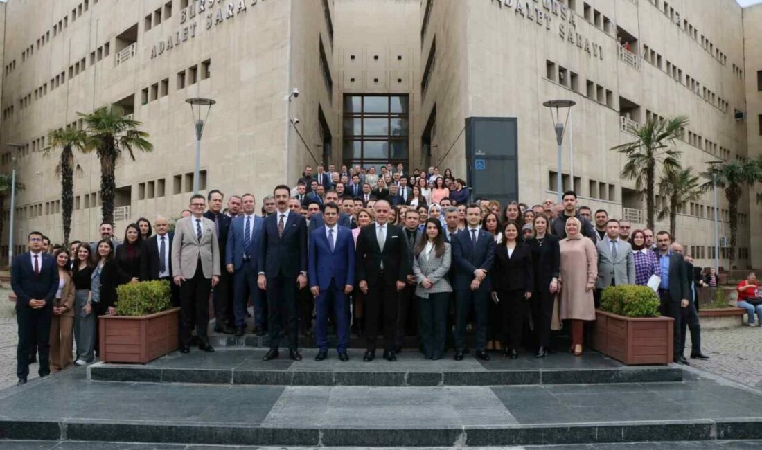 Adli Yargı Komisyonu Başkanı Bilen Bursa’ya veda etti Bursa Adli Yargı Komisyonu Başkanı iken İstanbul Anadolu Adalet Komisyonu