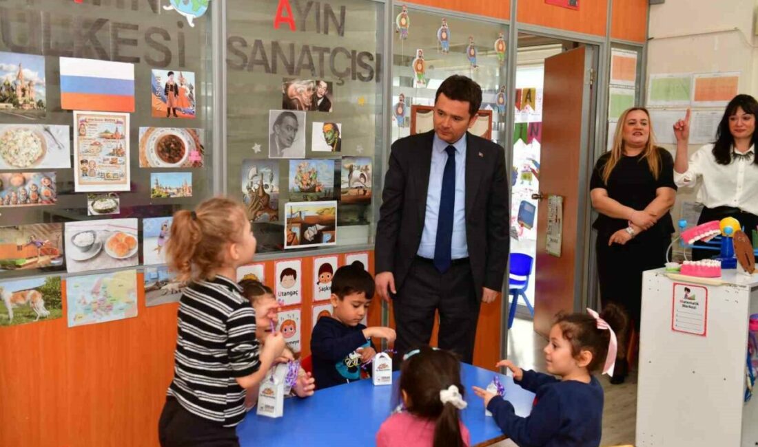 Osmangazi Belediye Başkanı Erkan Aydın, Minik Kalpler Kreş ve Gündüz