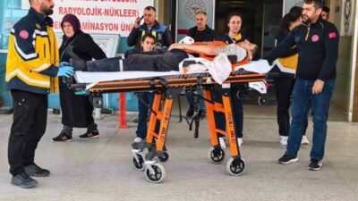 Bursa’nın İnegöl ilçesinde faaliyet gösteren bir orman ürünleri fabrikasında elini