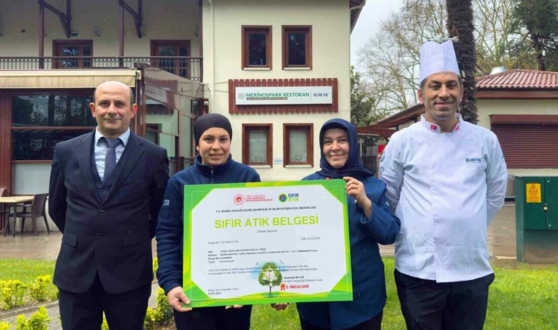 BURFAŞ ’Sıfır Atık Belgesi’ almaya hak kazandı Bursa Büyükşehir Belediyesi iştiraki BURFAŞ, Çevre, Şehircilik ve İklim Değişikliği