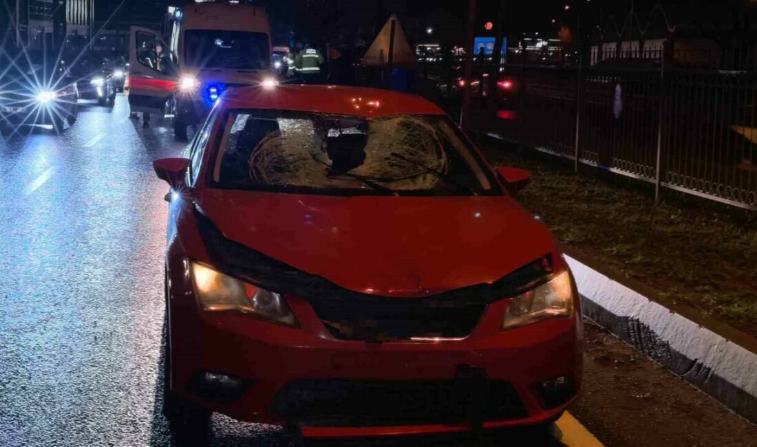 Bursa’nın İnegöl ilçesinde otomobilin çarptığı yaya hayatını kaybetti, sürücü hafif