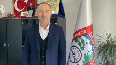 Bursa Şoförler ve Otomobilciler Odası Başkanı Ahmet Çakır, mühürlü ve