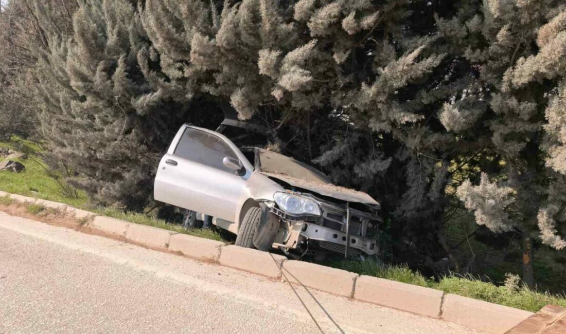 Bursa’da kontrolden çıkan otomobil ağaçlık alana uçtu, 1 yaralandı Bursa’nın İnegöl ilçesinde meydana gelen kazada kontrolden çıkan otomobil ağaçlık