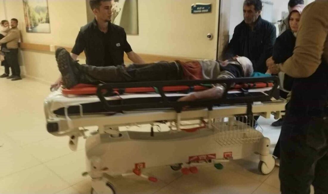 Bursa’nın İnegöl ilçesinde kontrolden çıkan otomobil, park halindeki tırın altına