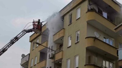 Bursa’nın İnegöl ilçesinde iftar hazırlığı sırasında çıkan yangın paniğe sebep