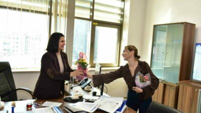 Bursa Büyükşehir Belediyesi, 8 Mart Dünya Kadınlar Günü’nü unutmadı. Belediyede