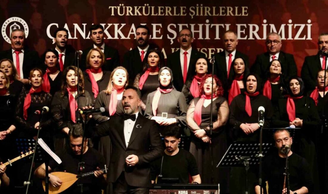 Çanakkale ruhu türkülerle yaşatıldı Yıldırım Belediyesi, ‘18 Mart Çanakkale Zaferi ve Şehitleri Anma Günü