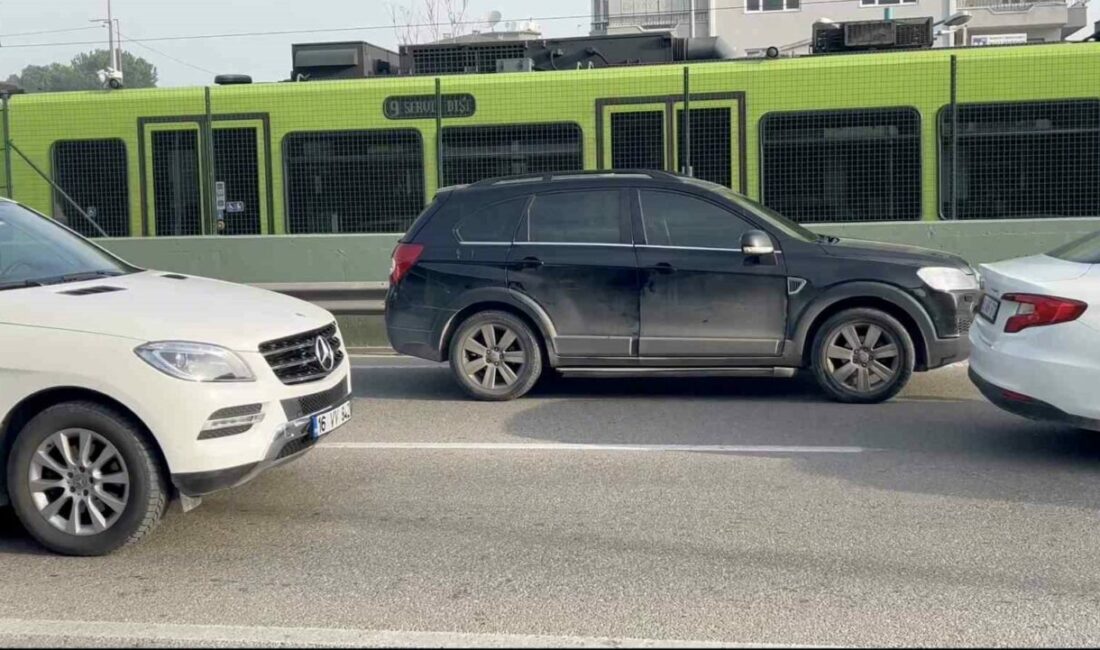Bursa’nın Nilüfer ilçesinde İzmir Yolu Bursa istikametinde, Beşevler Metro İstasyonu