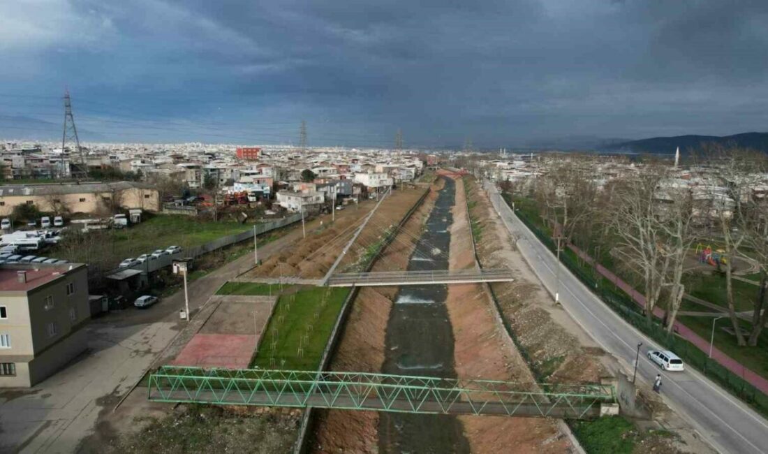 Deliçay Artık daha güvenli Yıldırım Belediyesi, zaman zaman taşkınların yaşandığı ve istenmeyen görüntülerin ortaya