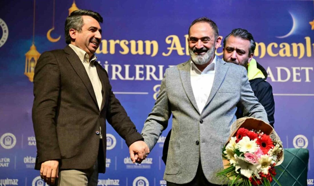 Dursun Ali Erzincanlı Yıldırım’da gönüllere dokundu Yıldırım Belediyesi’nin Ramazan etkinliklerine konuk olan Şair Dursun Ali Erzincanlı