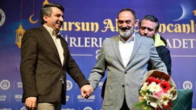 Yıldırım Belediyesi’nin Ramazan etkinliklerine konuk olan Şair Dursun Ali Erzincanlı
