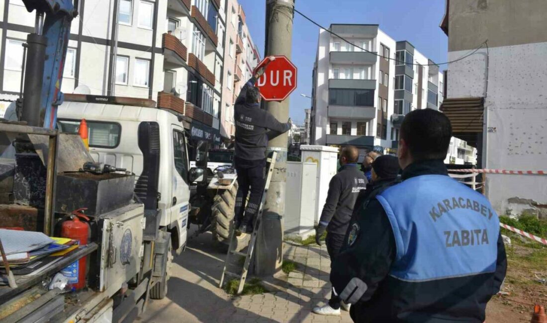 Karacabey’de tek yön uygulaması başladı Karacabey Belediyesi, kent içi ulaşımda düzeni sağlamak ve trafik güvenliğini