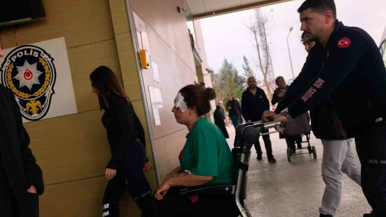 Bursa’nın İnegöl ilçesinde meydana gelen komşu kavgasında 1 kadın darptan