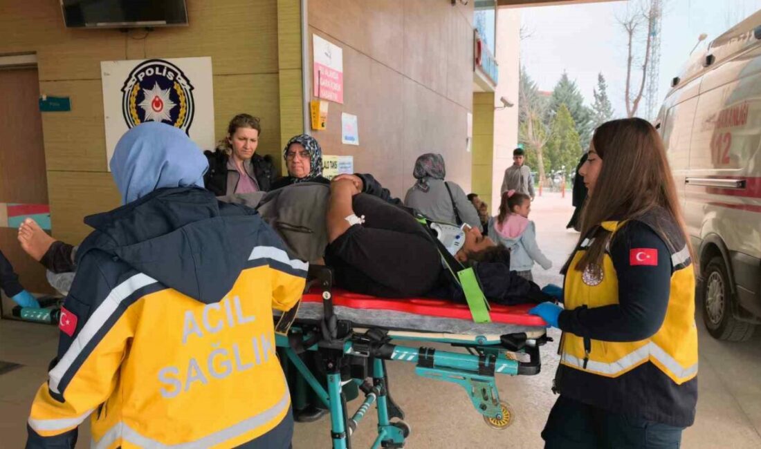 Bursa’nın İnegöl ilçesinde meydana gelen kazada kontrolden çıkan kamyonet yamaca