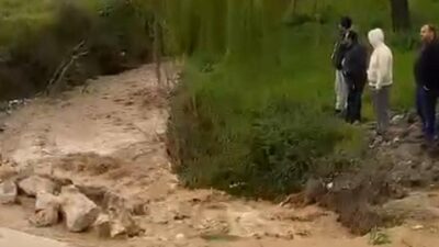 Bursa’nın İznik ilçesinde uzun süredir etkisini sürdüren kuraklığın ardından gelen