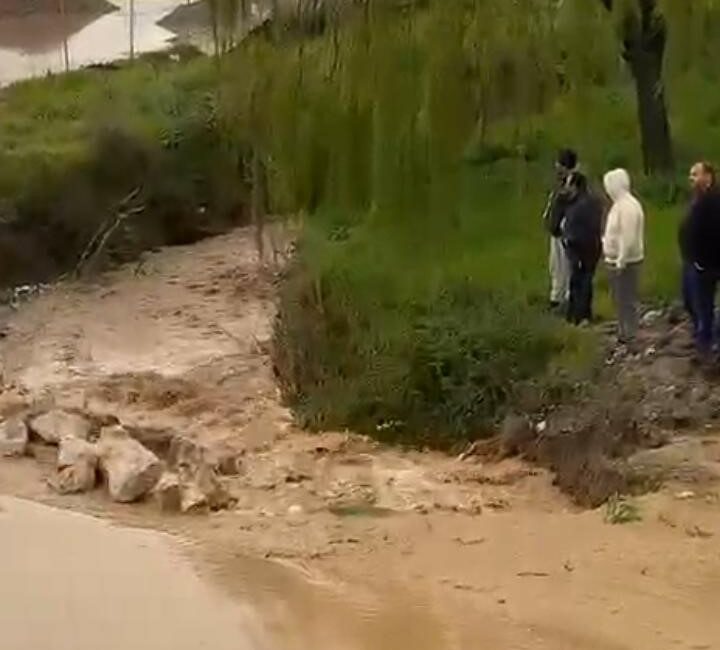 Bursa’nın İznik ilçesinde uzun süredir etkisini sürdüren kuraklığın ardından gelen