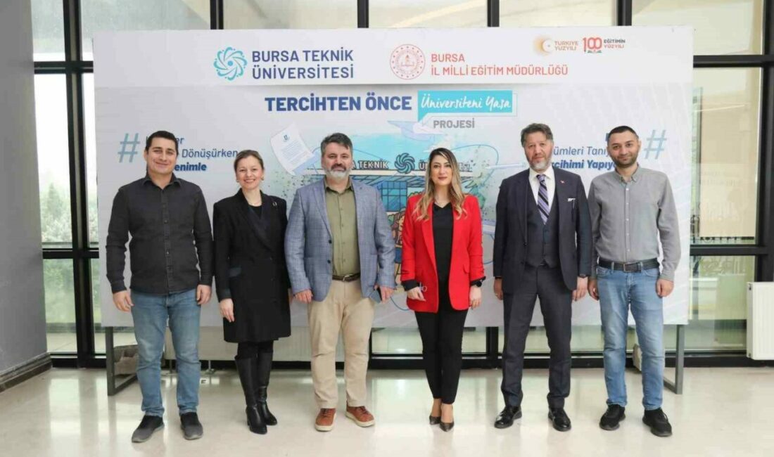 “Tercihten Önce Üniversiteni Yaşa” projesi özel lise öğrencilerini ağırlıyor Bursa Teknik Üniversitesi (BTÜ) Türkiye’de bir ilk olan ve isim