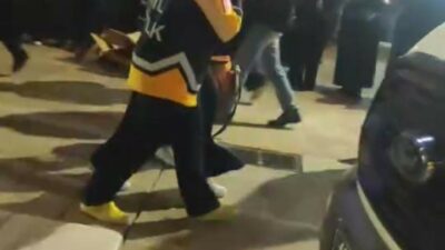 Bursa’nın simge noktalarından Ulu Camii içerisinde yaşanan yoğunluk nedeniyle bir