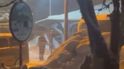 Türkiye’nin önemli kış turizm merkezlerinden Uludağ’da kar kalınlığı yaklaşık 2