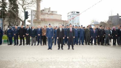 Bursa’nın Yenişehir ilçesinde, 18 Mart Çanakkale Zaferi ve Şehitleri Anma